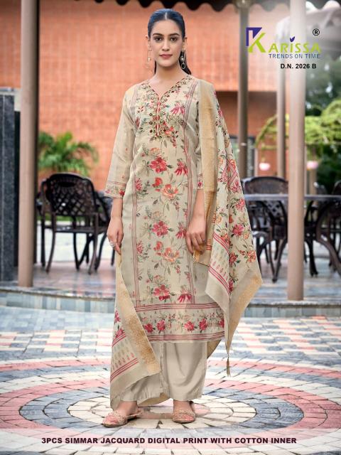 Karissa D.2026 A.B designer kurtis wholesale